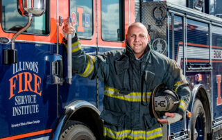 Cape 2021 Award Winner Brian Brauer Illinois Fire Service Institute