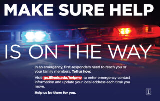 Emergency Poster+hanger